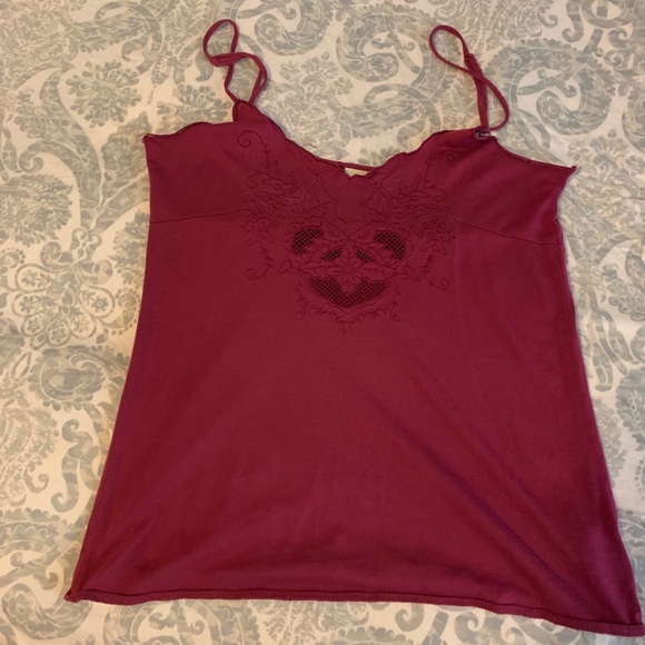 Volcom tank - fuchsia size large - Picture 1 of 3